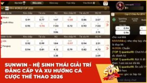 sunwin xu huong ca cuoc the thao